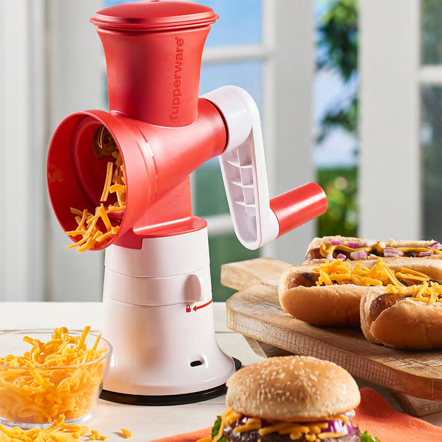 Fast & Mess-Free Food Shredder for Veggies & Cheese | Grate Master®