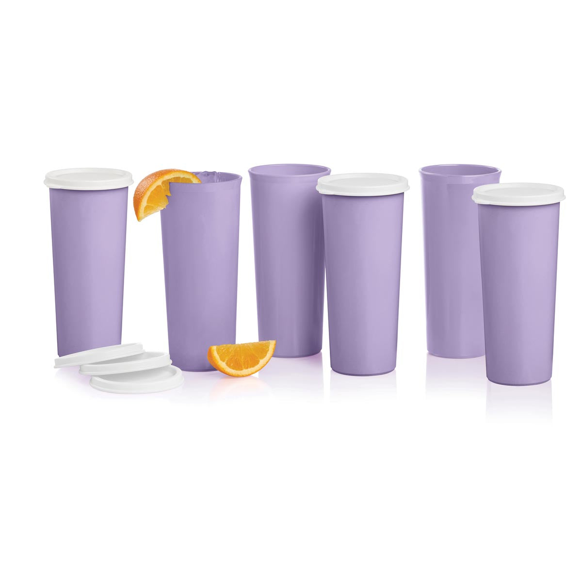 16 oz Leak-Proof Kids Tumblers with Lids (Set of 6) | Tupperware