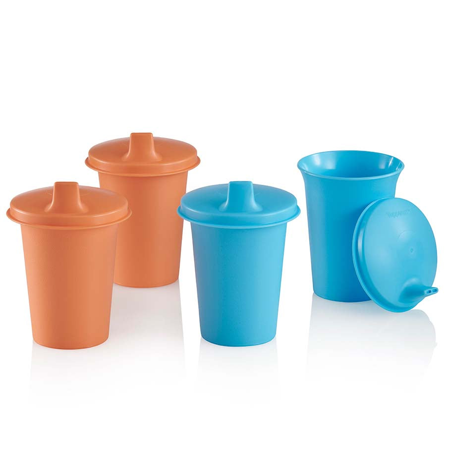 Dripless Toddler Cups with Sipper Seal | Bell Tumblers Set