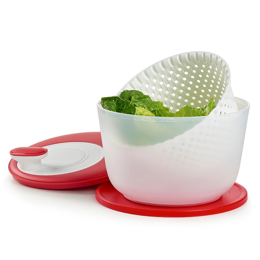 Salad Spinner with Easy Spin Mechanism & Airtight Lid | Tupperware
