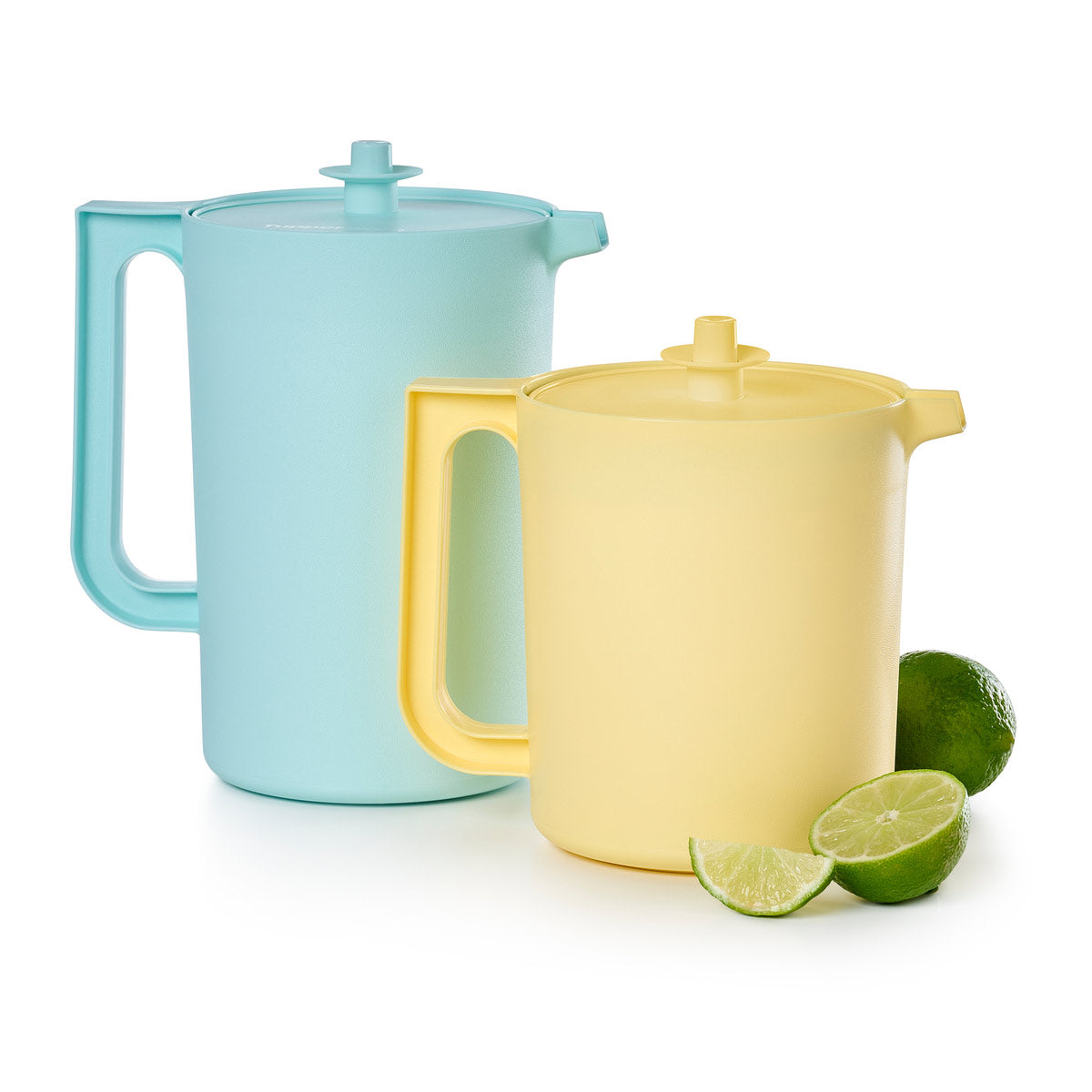 Vintage Sheer Pitcher Set with Push-Button Lids | Classic Sheer®