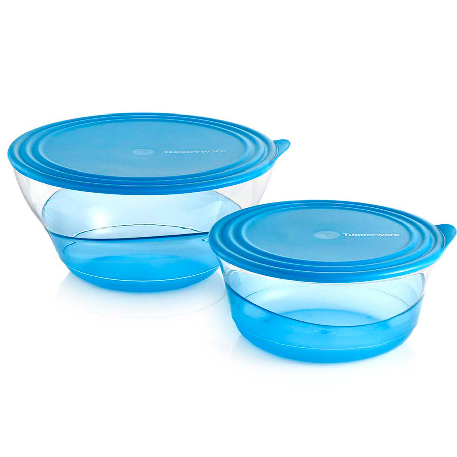 Elegant Serving Bowls Set with Seals for Freshness | Sheerly Elegant