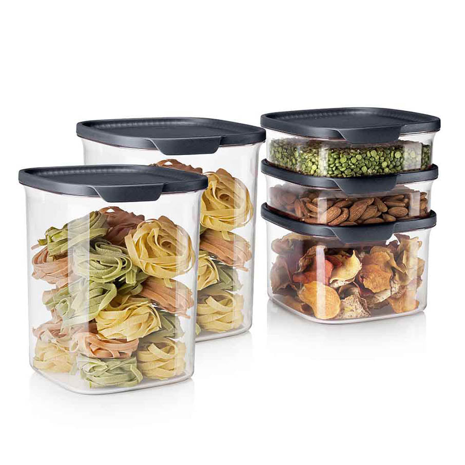 Ultra Clear Airtight Food Storage Containers 5-Piece Set | Tupperware