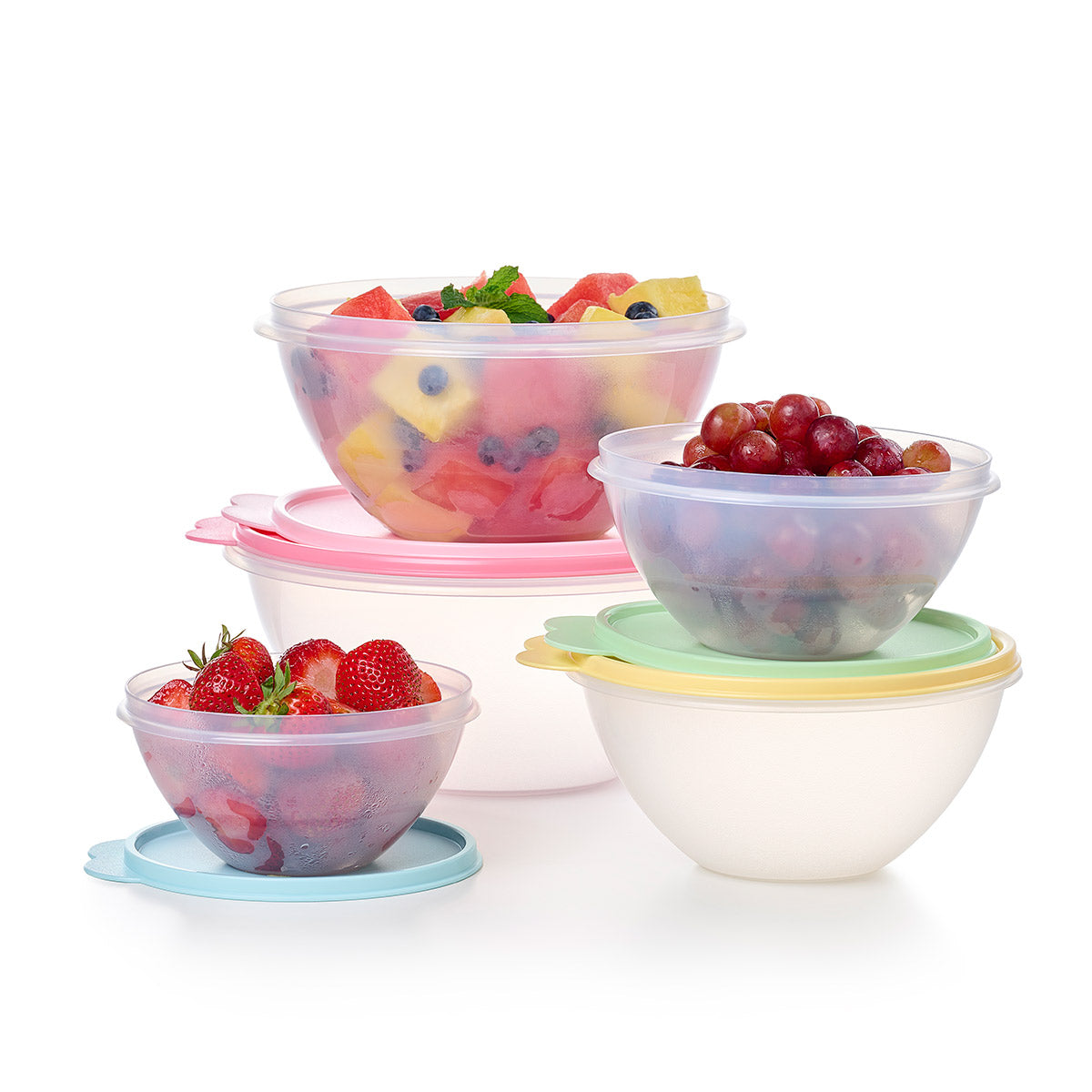 Vintage Airtight Food Storage Bowls Set (5-Piece) | Wonderlier®