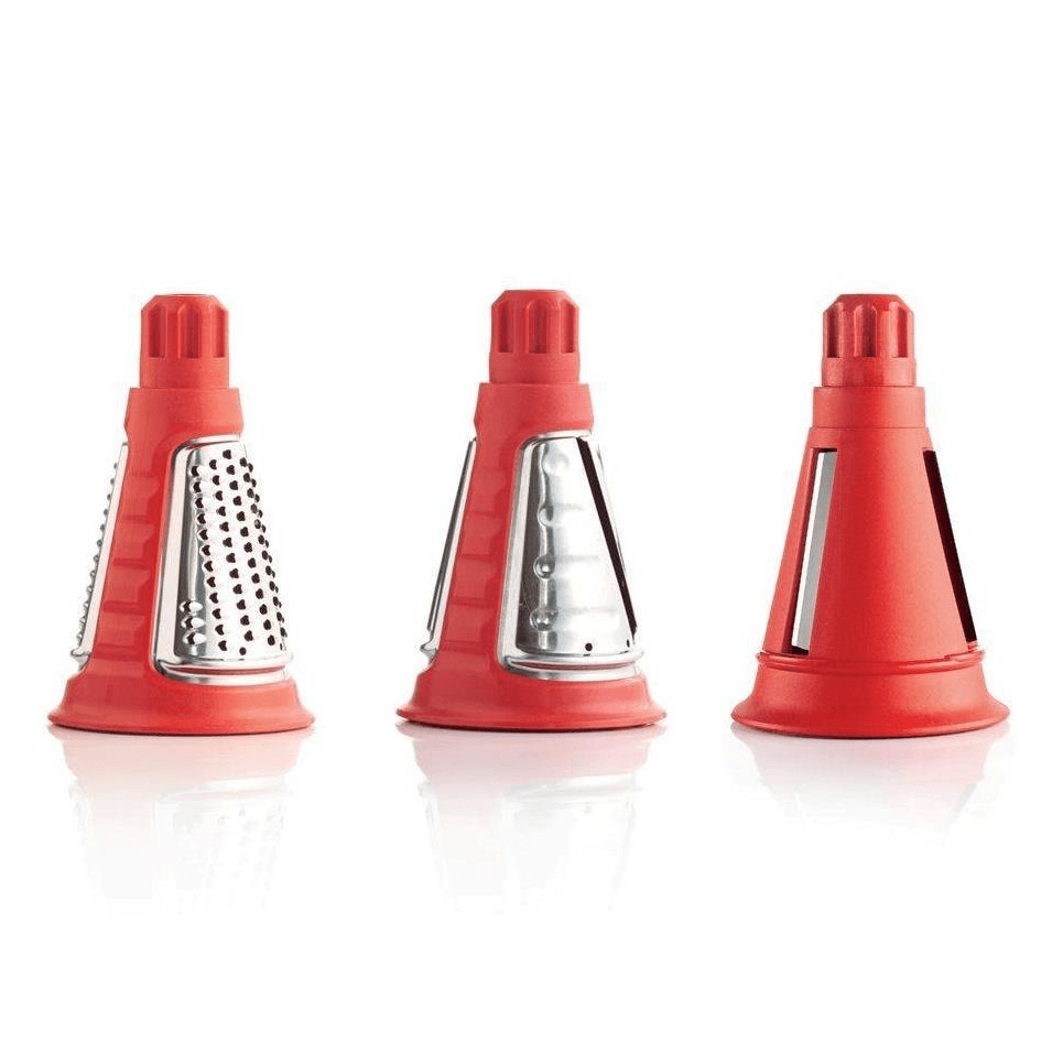 3-Piece Grate Master Cones Set for Shredding & Slicing | Fusion Master