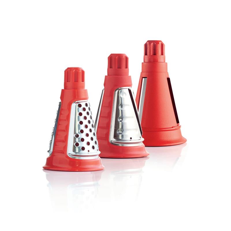 3-Piece Grate Master Cones Set for Shredding & Slicing | Fusion Master