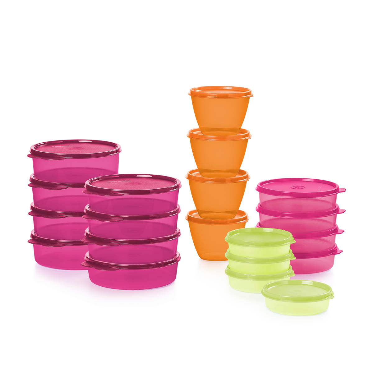 40-Piece Meal Prep Containers Set with Lids for Portion Control | Wonders