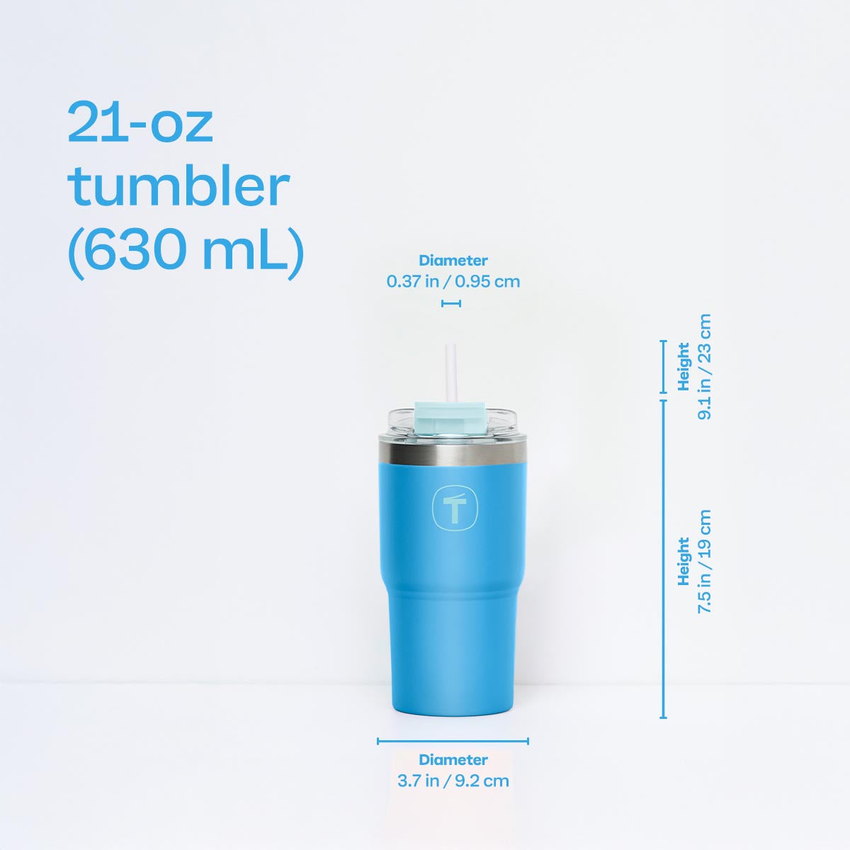 Leakproof Stainless Steel Tumbler 21oz for Hot & Cold Drinks | Tupperware® big T