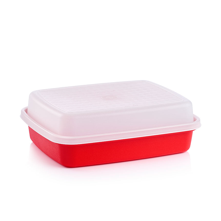 Mess-Free Marinating Container with 3D Grid for Even Seasoning | Jr. Season-Serve®