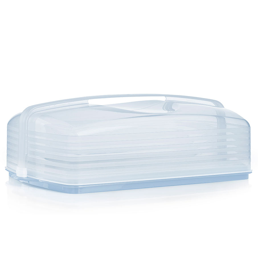 Rectangular Cake Taker for Cakes & Cupcakes with Secure Handle | Icelandic Mist