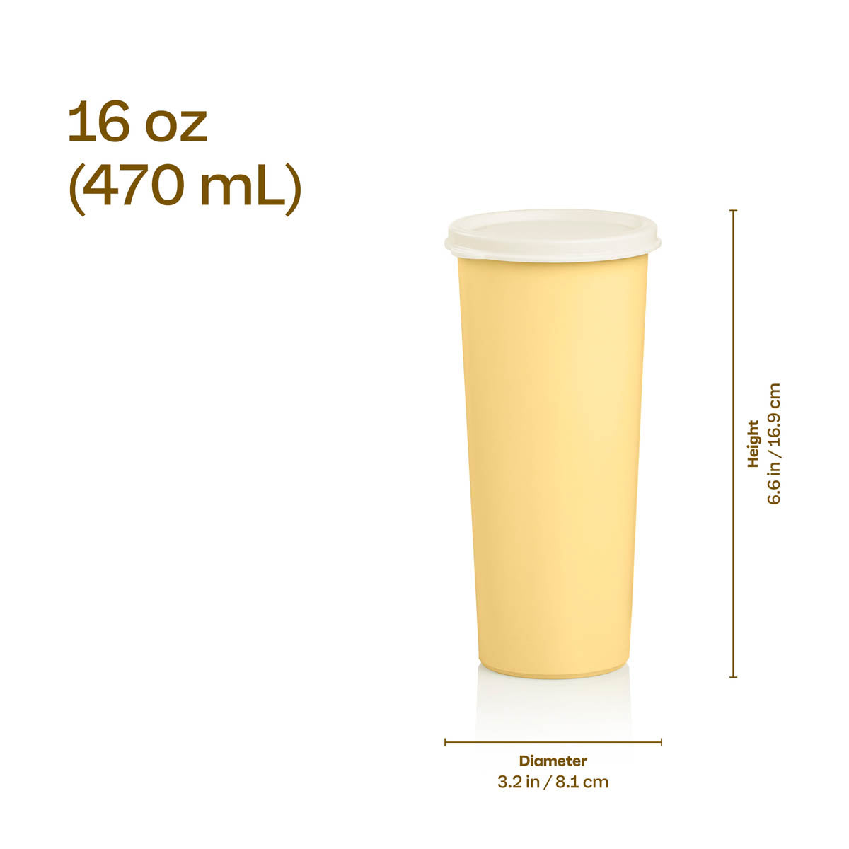 Vintage Tumblers 16oz with Leak-Proof Lids | 12-Piece Set