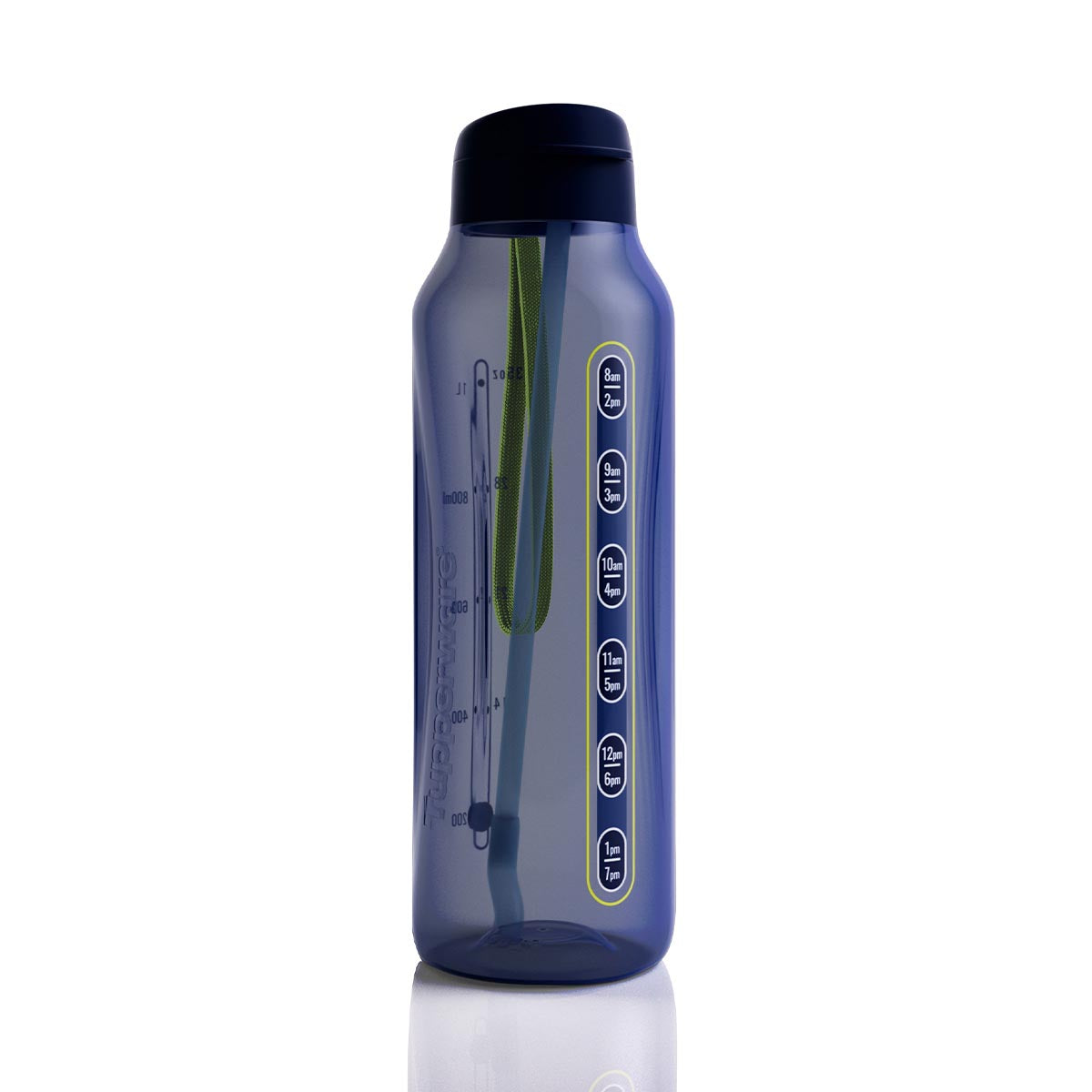 Eco-Friendly 1.2L Water Bottle with Time Markers & Leakproof Design | AquaVibe™