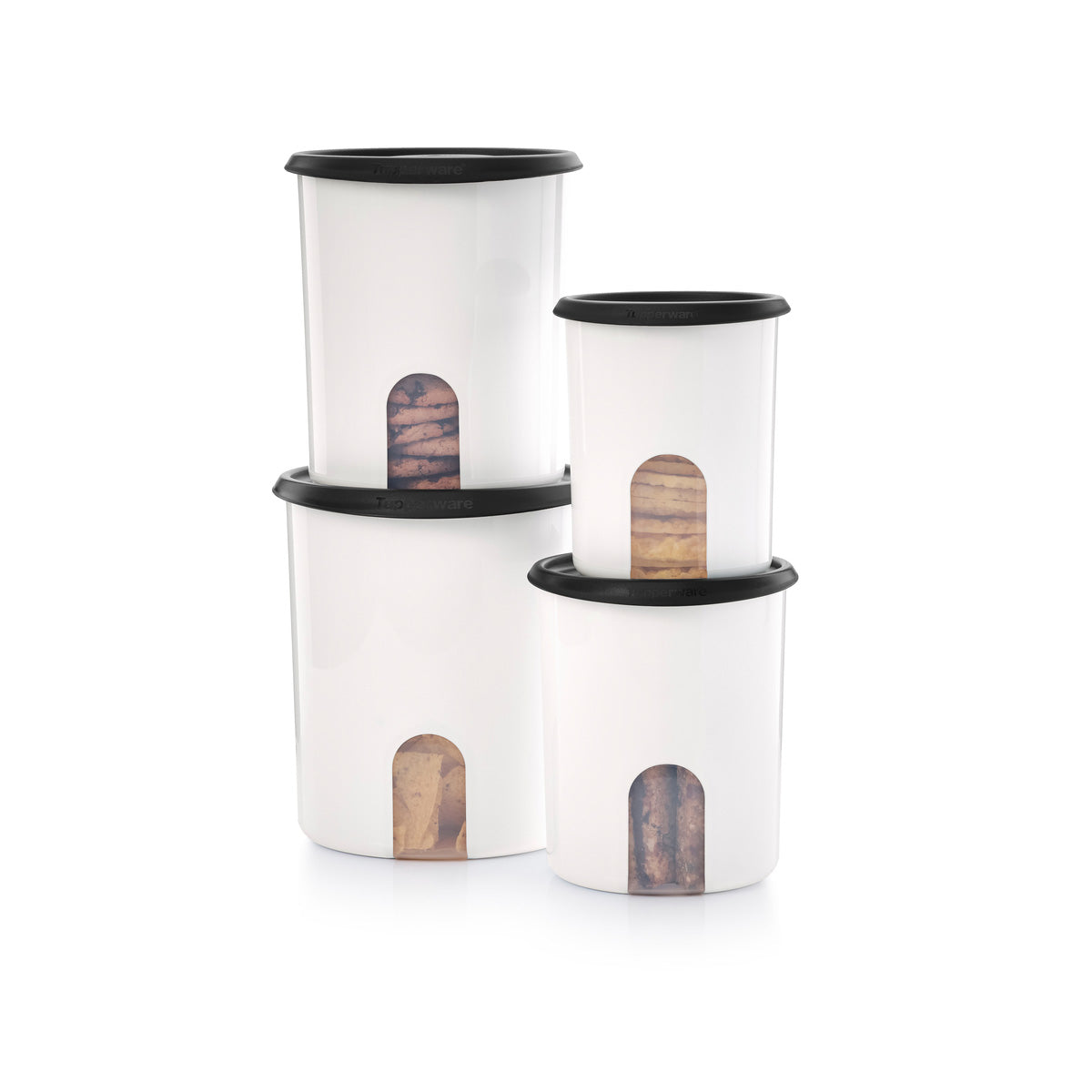 Airtight Food Storage Canisters with One-Touch Seal | One Touch® Set
