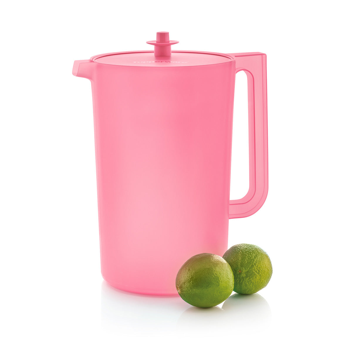 Large Clear Pitcher with Push-Button Lid & Ergonomic Handle | Classic Sheer
