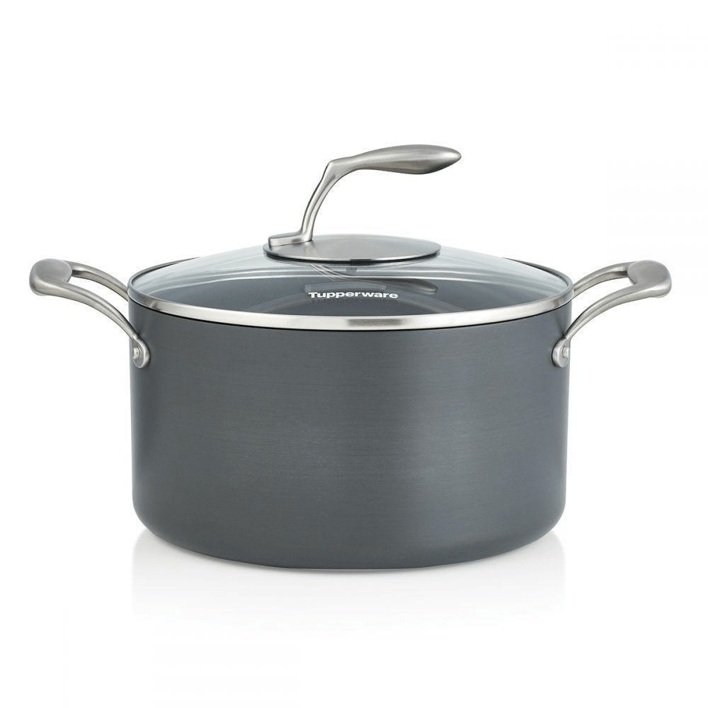 Non-Stick Casserole Pan with Glass Lid | 6.2 qt Chef Series II