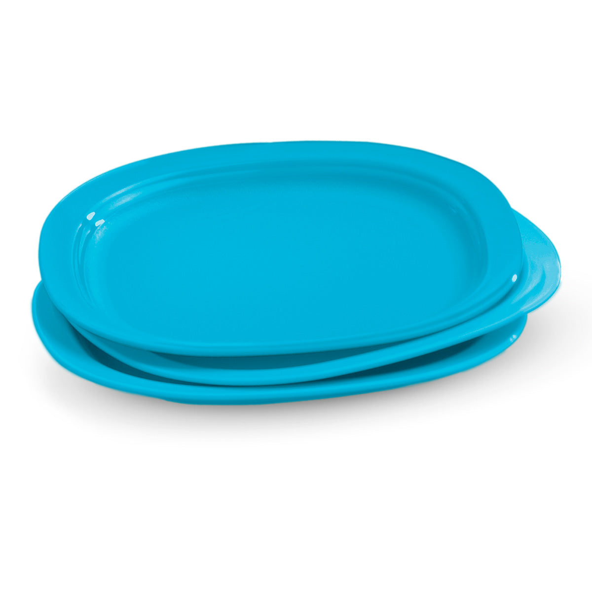 Microwave-Safe Dessert Plates for Travel & Outdoor | 8-Inch Reusable