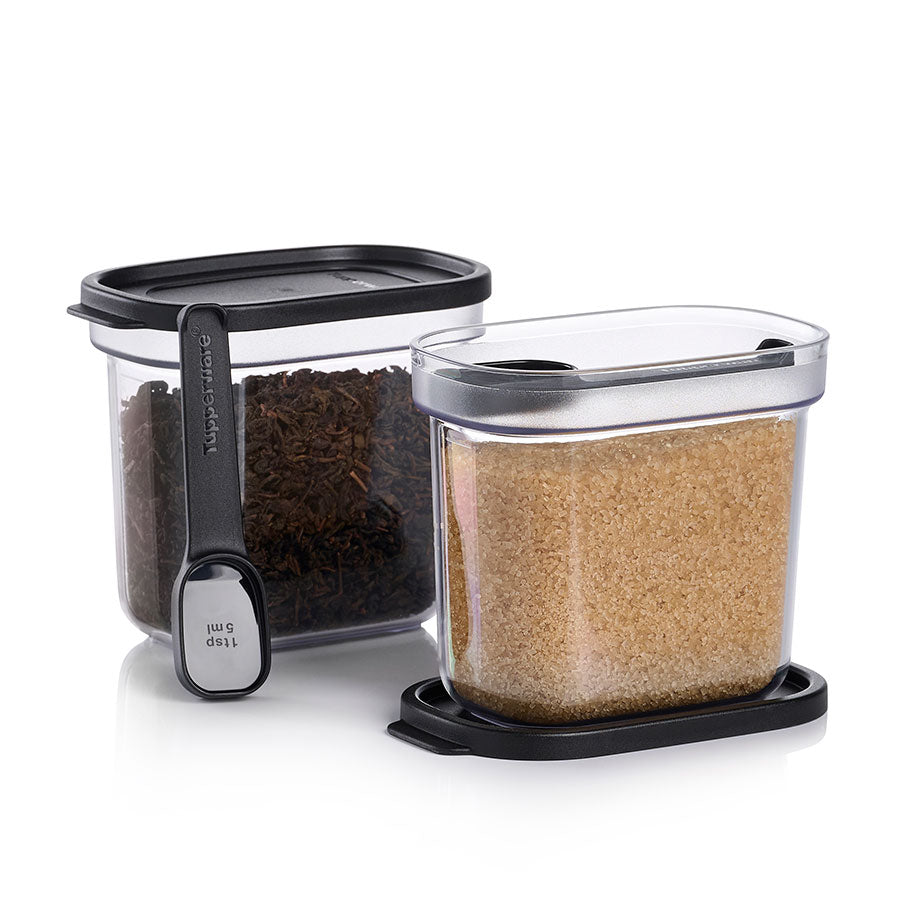 Airtight Dry Storage Containers for Spices & Seasonings | 17 oz Set