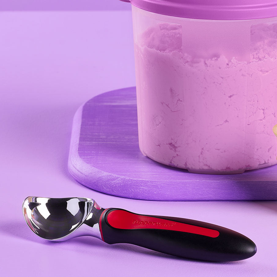 Premium Ice Cream Scoop with Ergonomic Grip & Rust-Resistant Coating | Tupperware