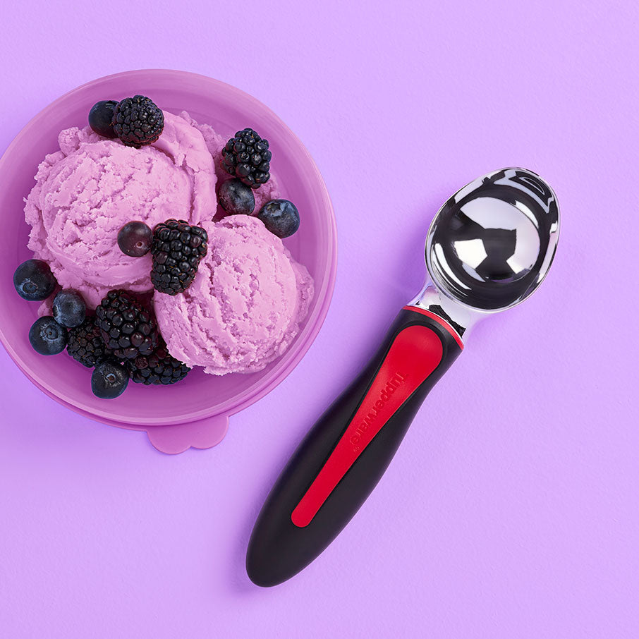 Premium Ice Cream Scoop with Ergonomic Grip & Rust-Resistant Coating | Tupperware