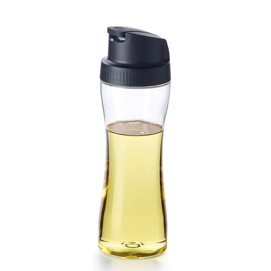 Dripless Oil & Vinegar Dispenser with Patented Cap | Clearly Elegant